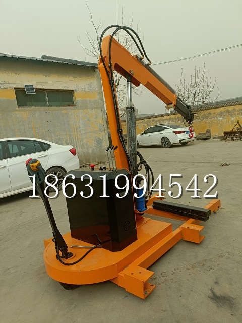 大同市自卸车厢随车吊 自制轮式四不像起重机 四驱平板吊 5吨 贵盛